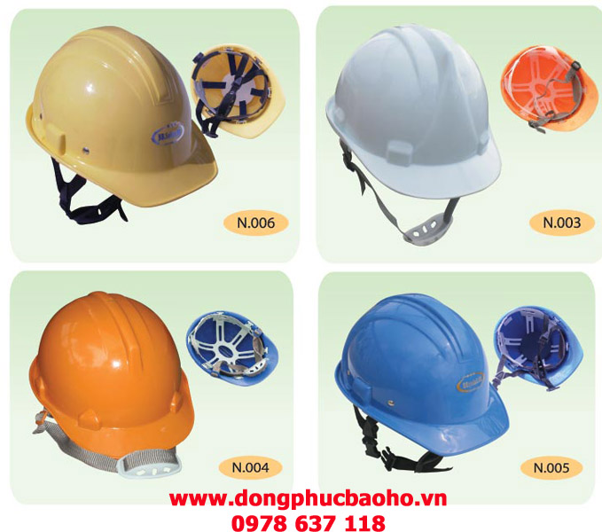Mũ bảo hộ lao động | Mu bao ho lao dong