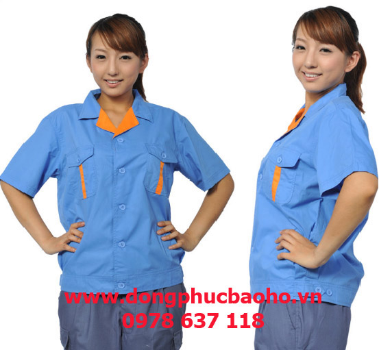 Đồng phục bảo hộ nữ | Dong phuc bao ho nu