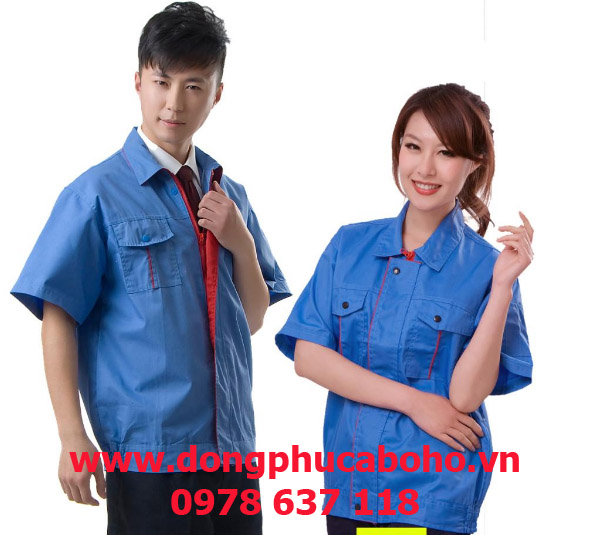Đồng phục bảo hộ công nhân may | Dong phuc bao ho cong nhan may